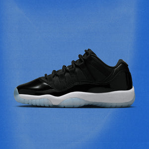 AIR JORDAN 11 RETRO LOW 'SPACE JAM' (GS) - BLACK/VARSITY ROYAL