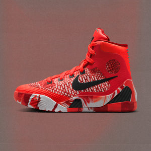 NIKE KOBE IX ELITE 'CHRISTMAS' (GS) - BRIGHT CRIMSON/BLACK