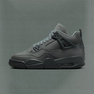 AIR JORDAN 4 RETRO SE 'WET CEMENT' (GS) - SMOKE GREY/IRON GREY