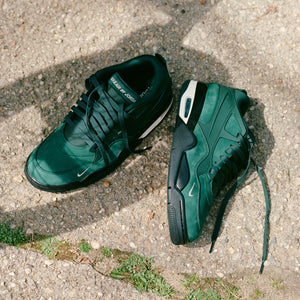 NIGEL SYLVESTER X AIR JORDAN 4RM SP 'GRANDMA'S DRIVEWAY' - PRO GREEN/METALLIC PLATINUM