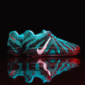NIKE JA 3 'SCRATCH 3.0' - TURBO GREEN/UNIVERSITY RED