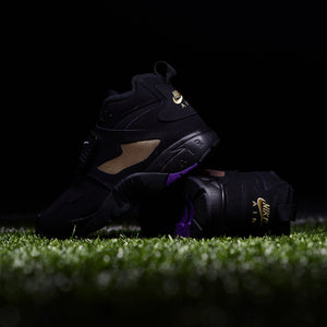 NIKE AIR DIAMOND TURF - BLACK/PURPLE