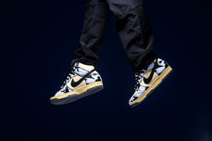 Nike Dunk Hi 1985 SP - 'Black Acid Wash'