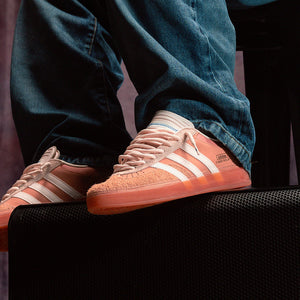 BAD BUNNY X ADIDAS GAZELLE INDOOR 'CABO ROJO' - WONDER CLAY/WONDER QUARTZ