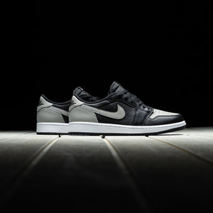 AIR JORDAN 1 RETRO LOW OG 'SHADOW' - BLACK/MEDIUM GREY