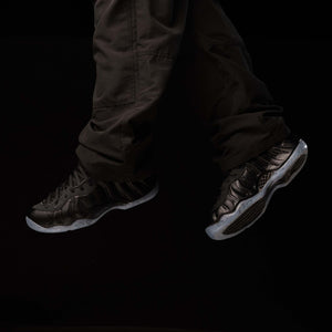 NIKE AIR FOAMPOSITE ONE 'CARBON FIBER' - BLACK/DARK SMOKE GREY