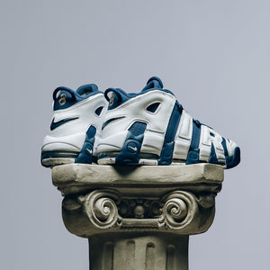 NIKE AIR MORE UPTEMPO 96 'OLYMPIC' - WHITE/MIDNIGHT NAVY