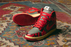Nike Dunk High 1985 SP 'Red Acid Wash'