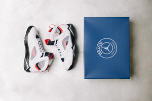 Air Jordan 7 Retro 'PSG' - White/University Red