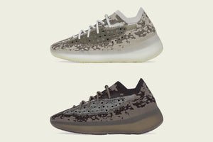 Adidas Yeezy 380 'Stone Salt' & 'Pyrite'