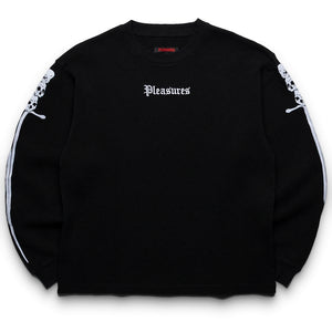 Pleasures Luster Heavyweight L/S Tee - Black