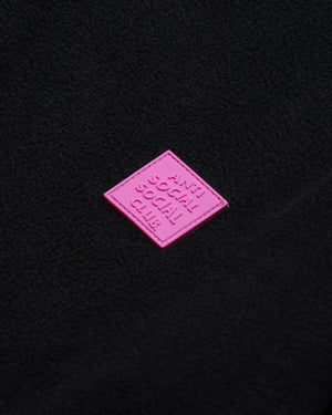 Anti Social Social Club Polar Fleece Hoodie - Black