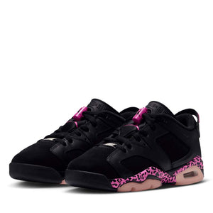 Air Jordan 6 Retro Low (GS) - Black/Laser Fuchsia