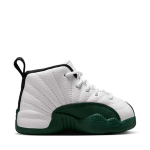 Jordan 12 Retro 'Bucks' (TD) - Summit White/Gorge Green