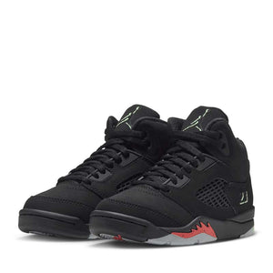 Jordan 5 Retro 'Halloween' (PS) - Black/Picante Red