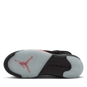Air Jordan 5 Retro 'Halloween' (GS) - Black/Picante Red