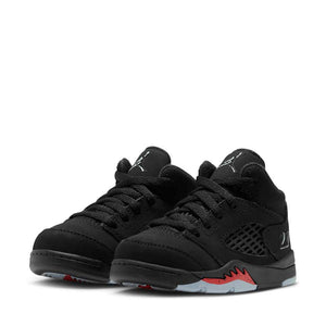 Jordan 5 Retro 'Halloween' (TD) - Black/Picante Red