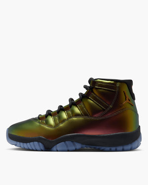 Women's Air Jordan 11 'Magic Ball' - Light British Tan/Off Noir