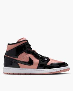 Women's Air Jordan 1 Mid SE - Rust Pink/Black