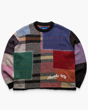 Awake NY Patchwork Sweater - Multi