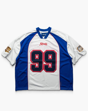 Awake NY Script Football Jersey - White