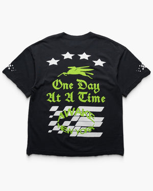 Awake NY One Day At A Time Tee - Black