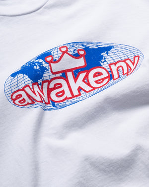 Awake NY Worldwide Static Tee - White