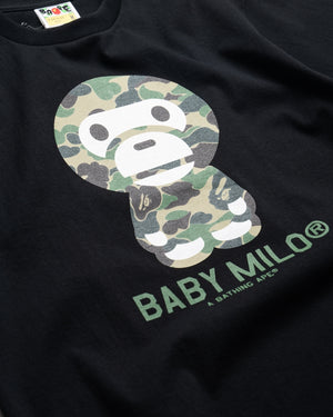 A Bathing Ape ABC Camo Baby Milo Tee - Black/Green