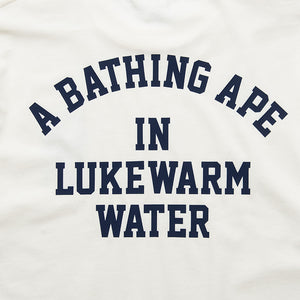 A Bathing Ape Lukewarm Water Logo Tee - Ivory