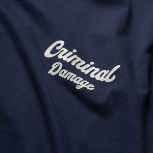 Criminal Damage Bennett Tee - Navy
