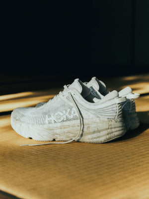 Beams x Hoka Bondi 7 - Turtledove/Tidal Foam