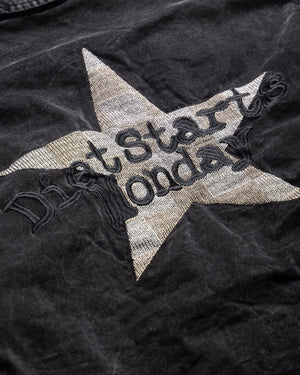 Diet Starts Monday Morrison Jacket - Vintage Black - detail