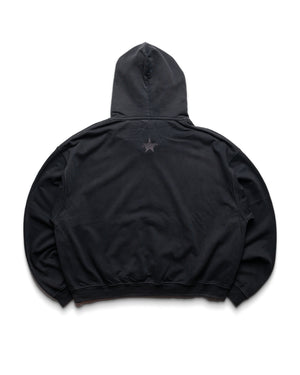 Diet Starts Monday Meth Hoodie - Vintage Black/Red - back