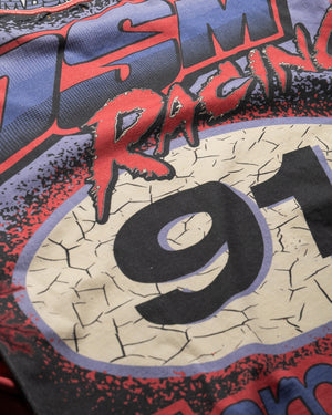 Diet Starts Monday MX Racing Jersey - Black/Red/Purple - detail