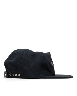 Diet Starts Monday Hollywood Hat - Black - right side