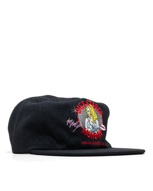 Diet Starts Monday Hollywood Hat - Black - 3/4 angle