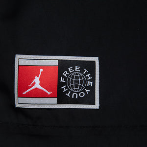 Free The Youth x Jordan Shorts - Black/Light Crimson