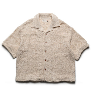 Honor The Gift Mind Maze Camp Shirt - Natural