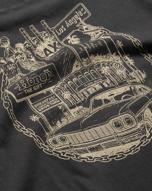 Honor The Gift LA Chain City Tee - Vintage Black