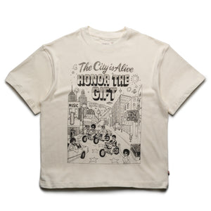 Honor The Gift The City Is Alive Tee - Bone