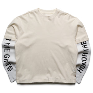 Honor The Gift Honor Double Sleeve Tee - Bone