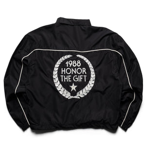 Honor The Gift Honeycomb Ripstop Track Jacket - Black
