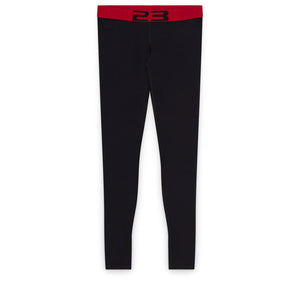 Women's Mowalola x Jordan Knit Leggings - Black/Gym Red