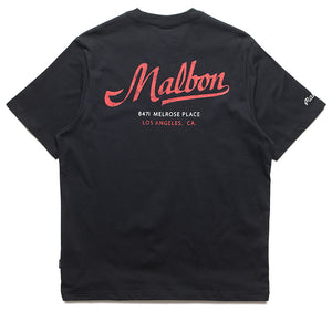 Malbon Golf Bermuda Benchmark Tee - Black