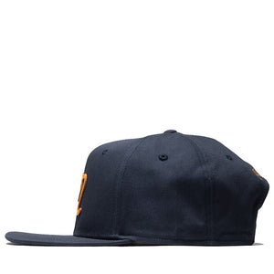 Malbon Golf M Script Snapback - Blueberry