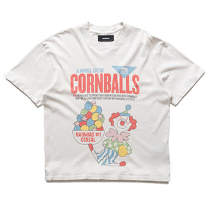Nahmias Cornballs Boxy Tee - Egg White