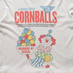 Nahmias Cornballs Boxy Tee - Egg White
