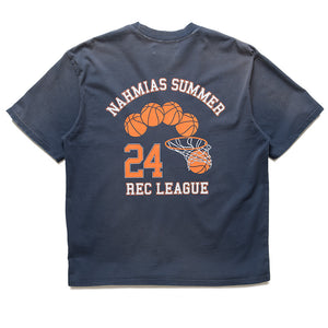 Nahmias Rec League Boxy Tee - Navy