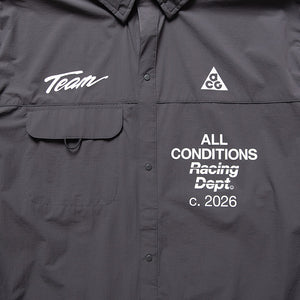 Nike ACG Aireez Graphic L/S Shirt - Dark Smoke Grey/White