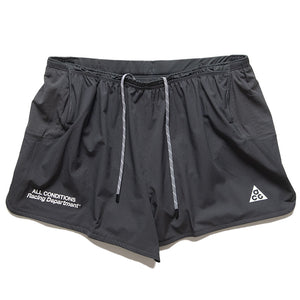 Nike ACG Trailwind Running Shorts - Dark Smoke Grey/White
